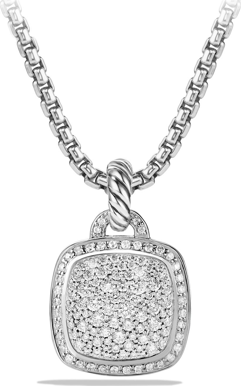 David Yurman Pendant with Black Diamonds, 14mm