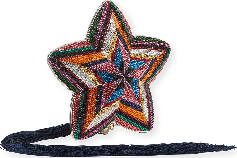 Judith Leiber Star Twinkle Minaudiere Clutch Bag Judith Leiber Star Twinkle Minaudiere Clutch Bag