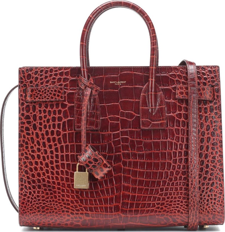 Saint Laurent Small Sac De Jour leather tote