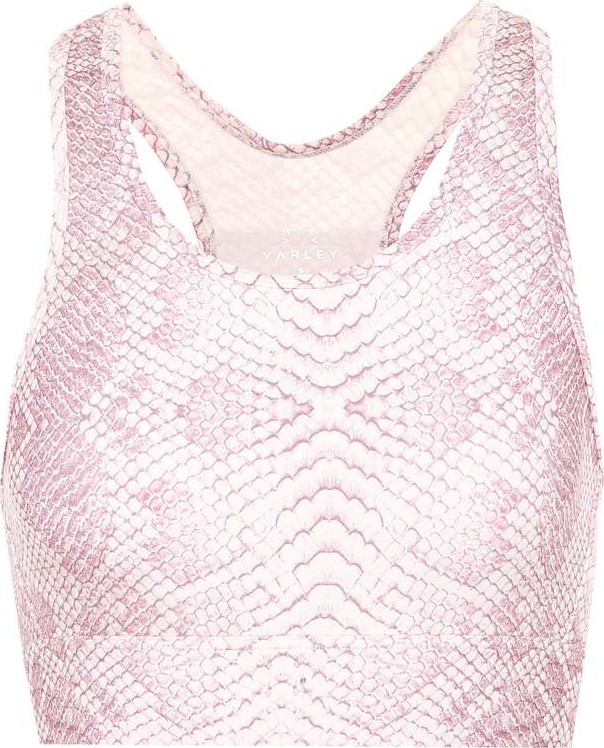 Varley Sherman printed sports bra