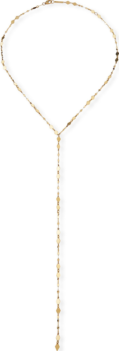 Lana 14k Gold Blake & Mini Kite Drop Lariat Necklace