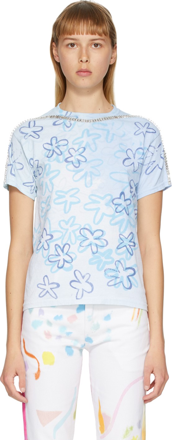 Collina Strada White & Blue Sporty Spice T-Shirt