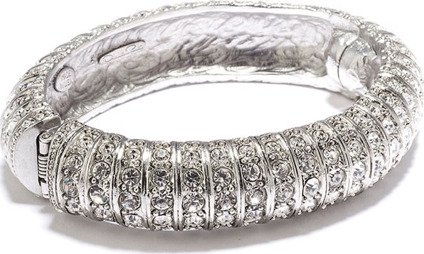Oscar De La Renta Caterpillar Crystal Bracelet