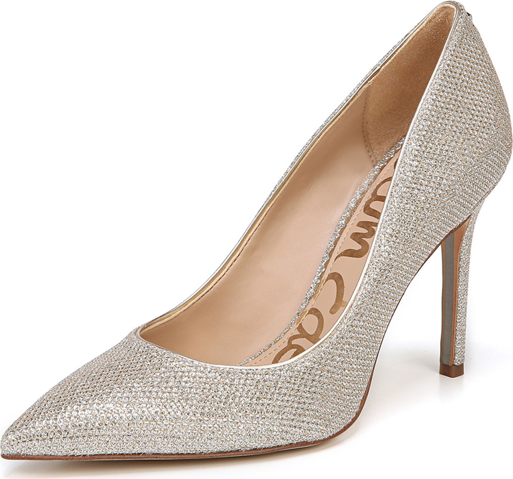 Sam Edelman Hazel Glam Mesh Pointed Pump