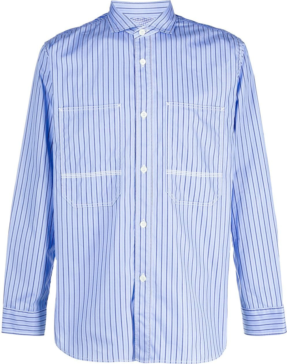 Junya Watanabe MAN - Striped cotton shirt