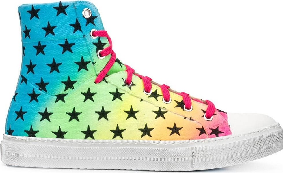 Amiri Star print high top sneakers