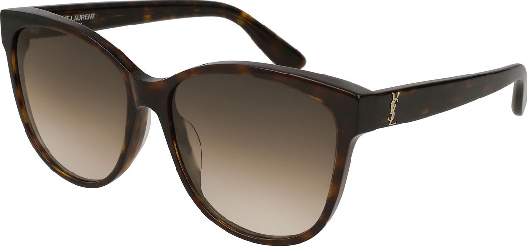 Saint Laurent Cat-Eye Gradient Sunglasses, Brown