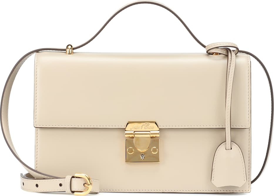 Mark Cross Downtown leather shoulder bag