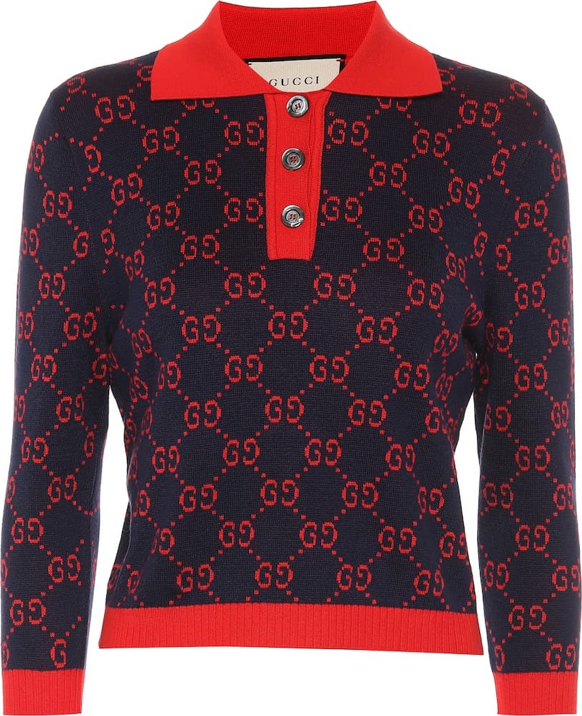 Gucci GG intarsia cotton sweater