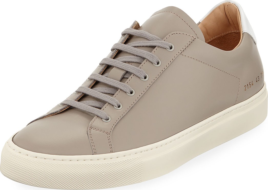 Common Projects Men's Retro Leather Low-Top Sneakers