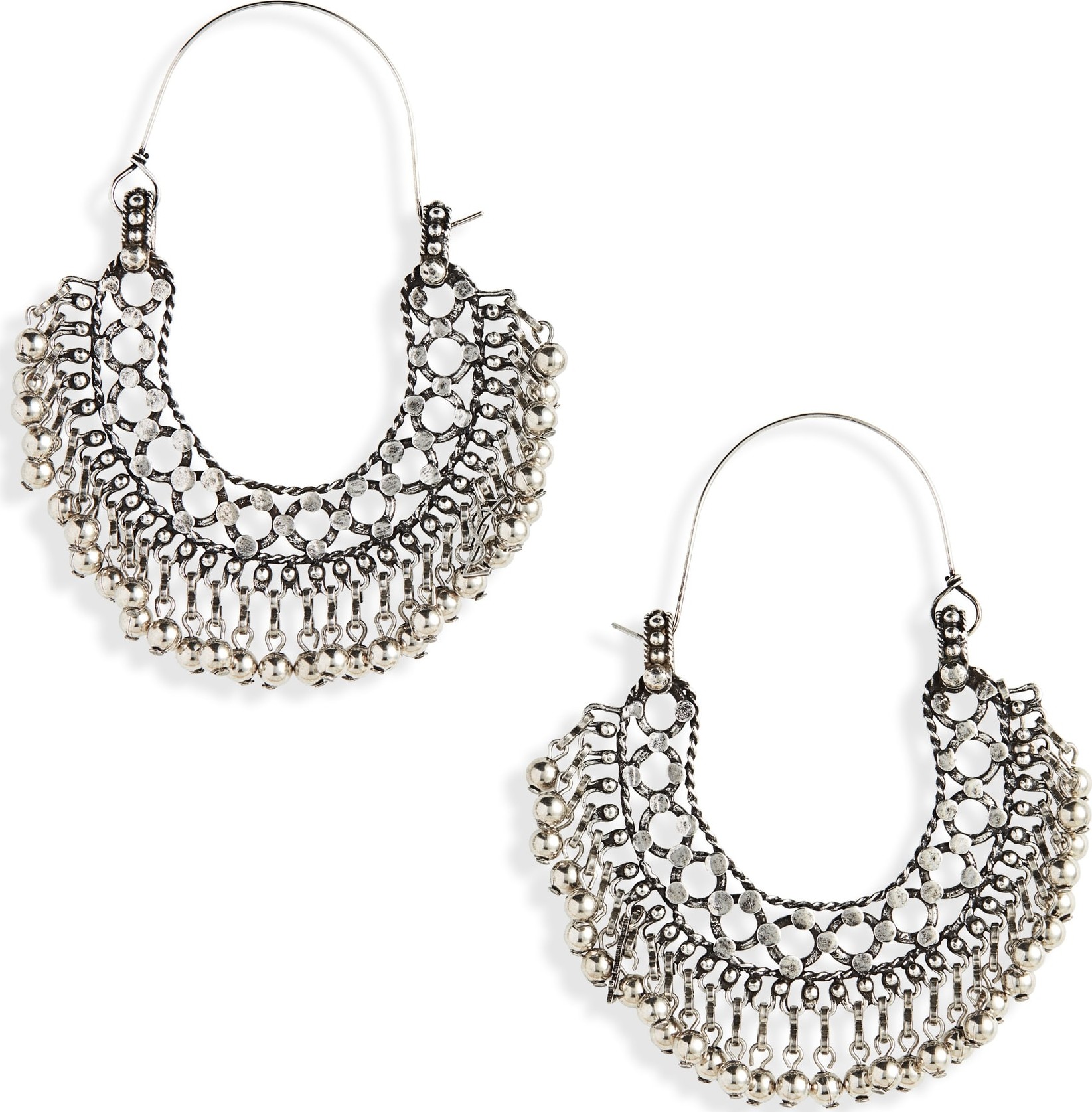 Saint Laurent Bell Statement Earrings