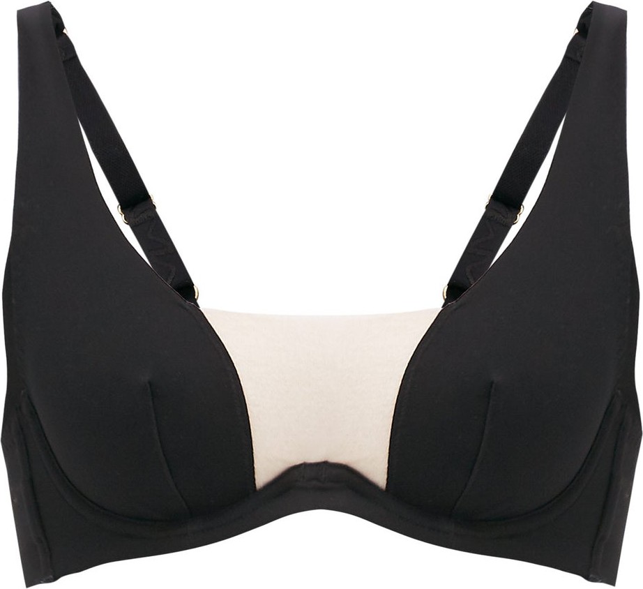 Myla Wells Street mesh-insert soft cup bra