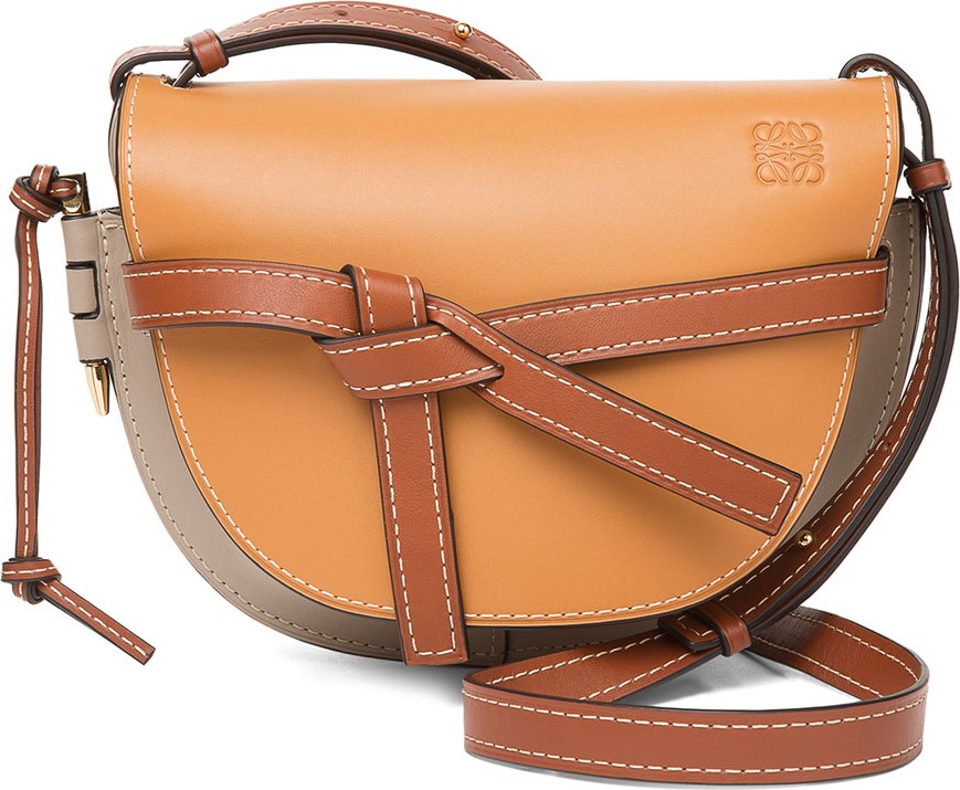 LOEWE Gate Small Colorblock Shoulder Bag