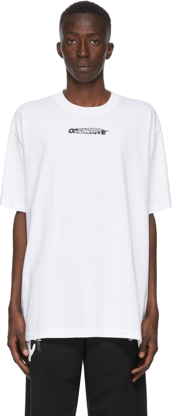 Off White White Hand Painters T-Shirt