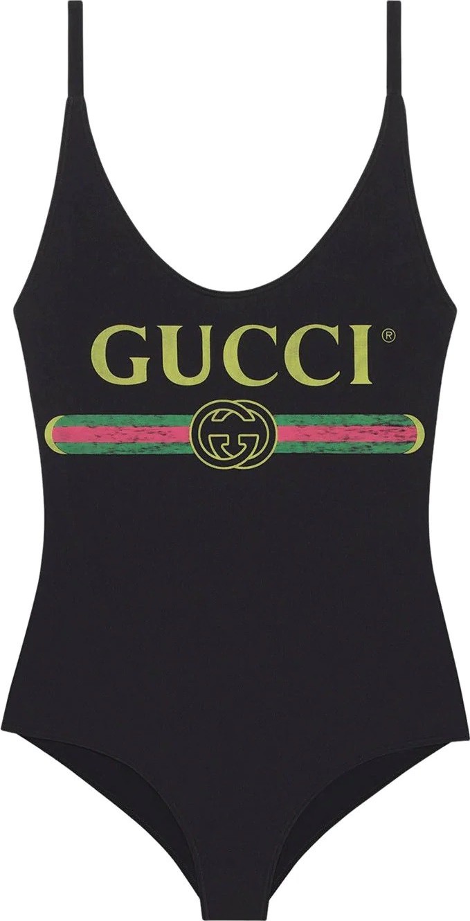 Gucci Sparkling swimsuit with Gucci logo