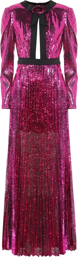 Philosophy Di Lorenzo Serafini Sequined gown