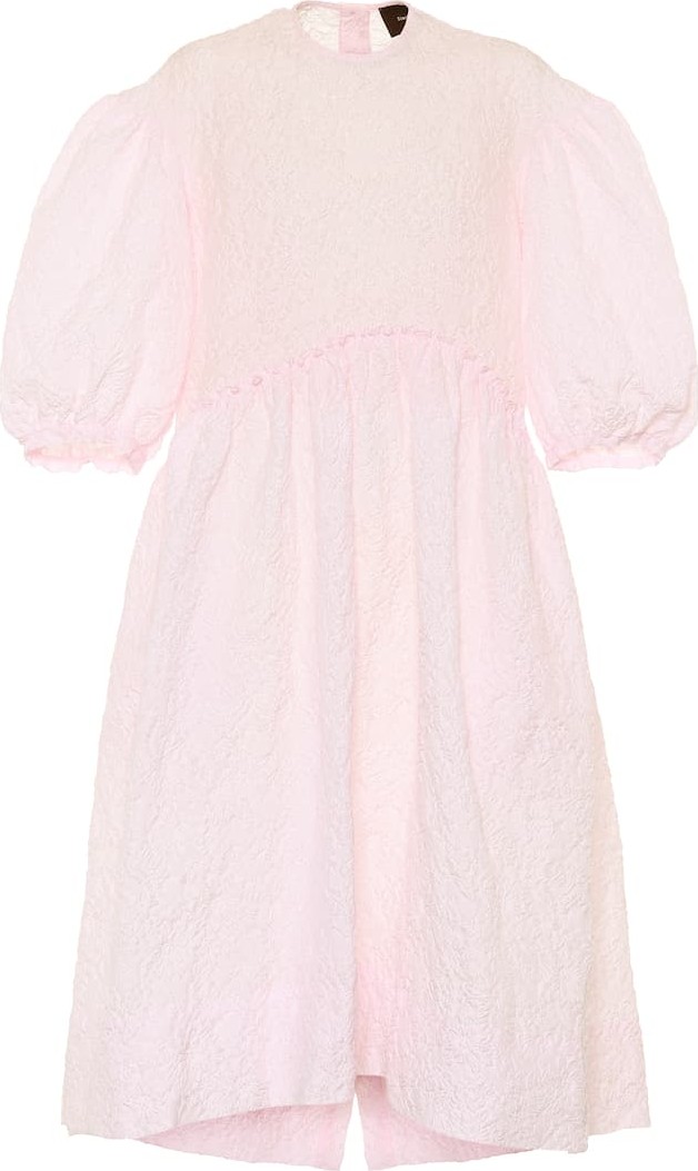 Simone Rocha Jacquard midi dress