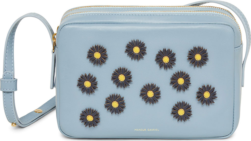 Mansur Gavriel Double Zip Crossbody Bag