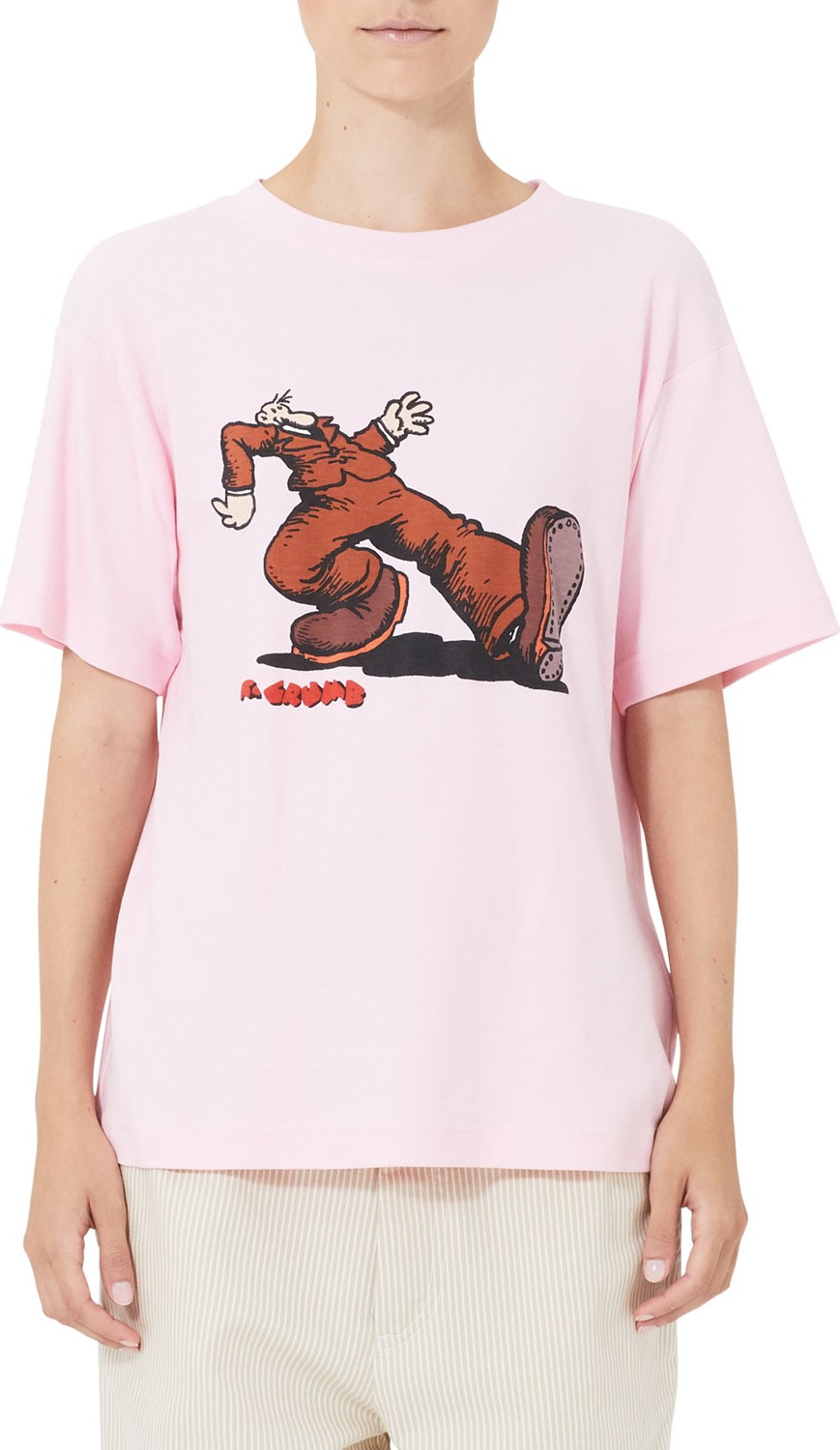 MARC JACOBS Redux Grunge Truckin Print Oversize T-Shirt