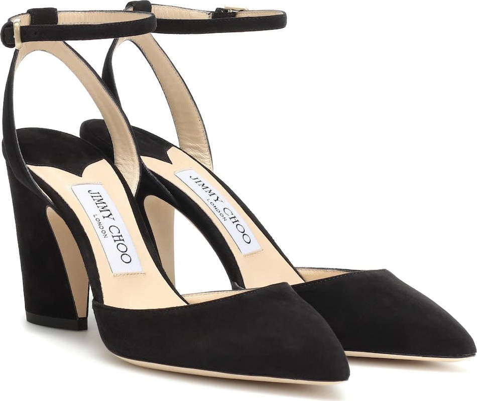 Jimmy Choo Micky 85 suede pumps