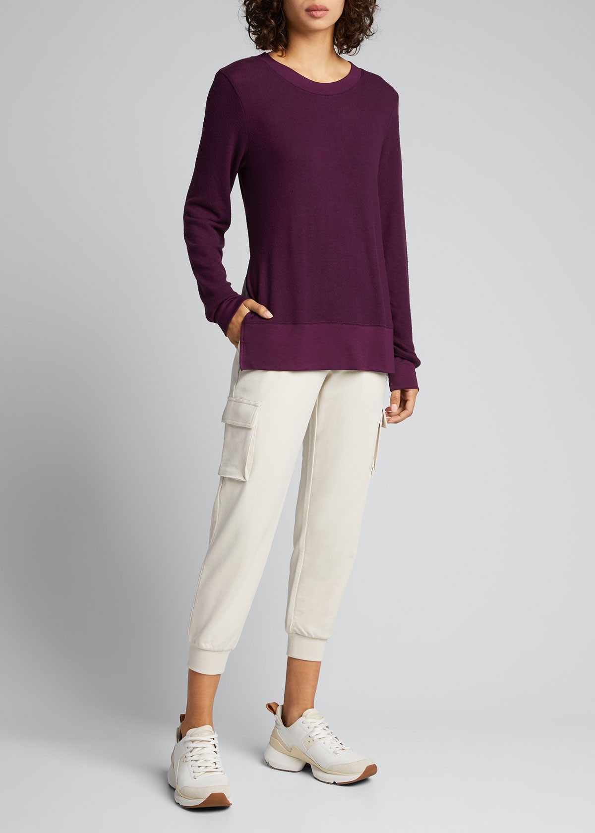 Alo Yoga Glimpse Long-Sleeve Top