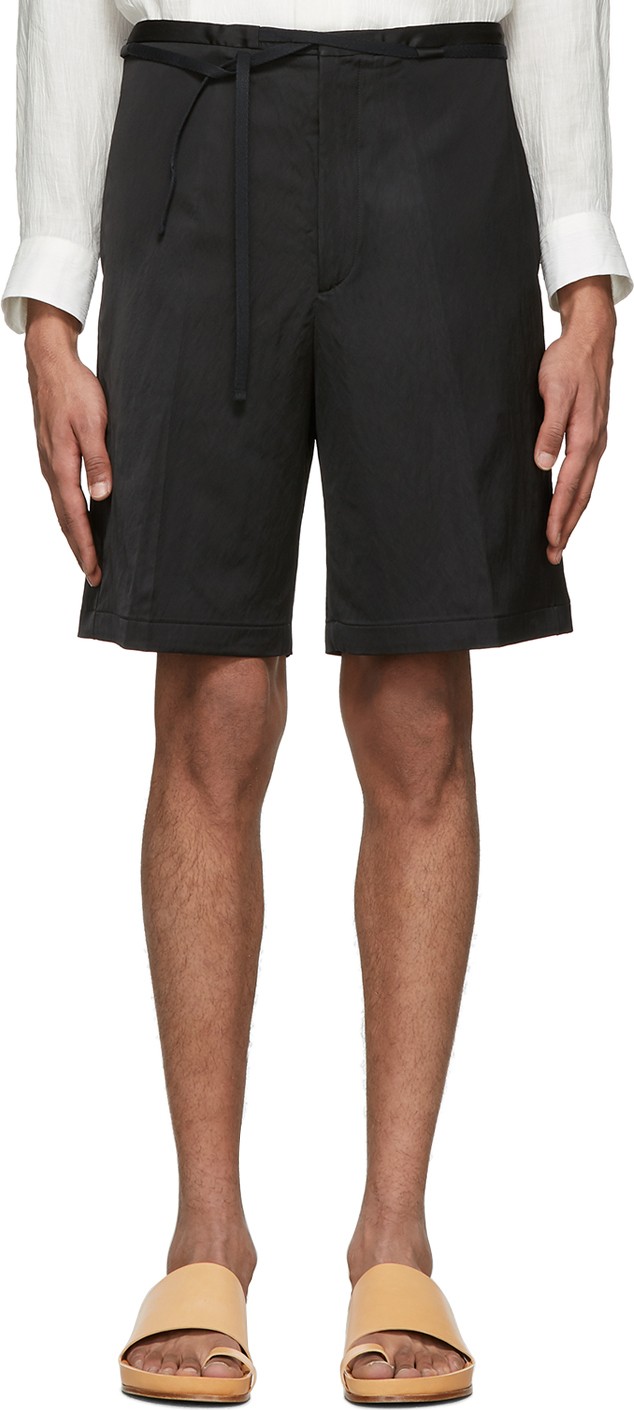 Jil Sander Black Argo Shorts