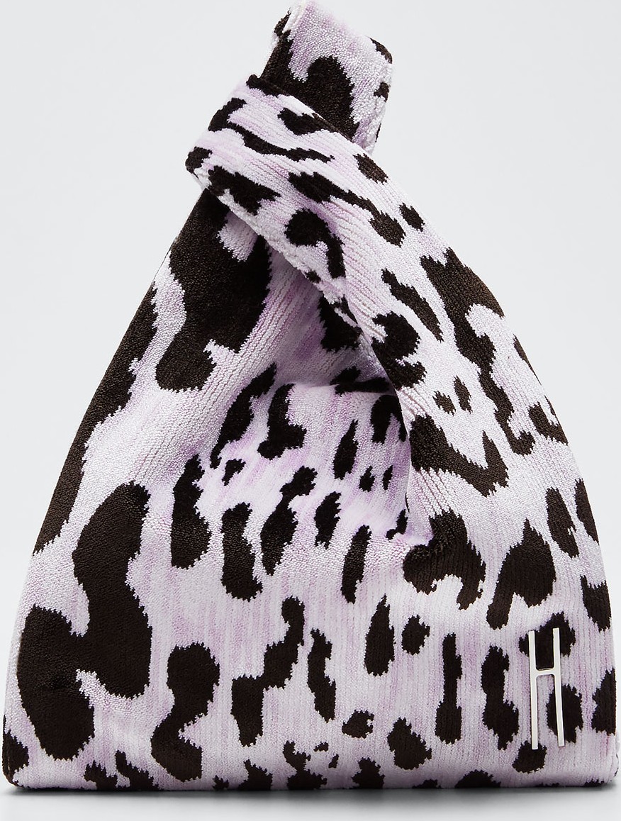 Hayward Mini Shopper Leopard Clutch Bag