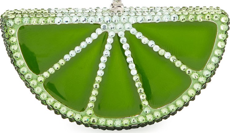 Judith Leiber Slice Crystal Pillbox