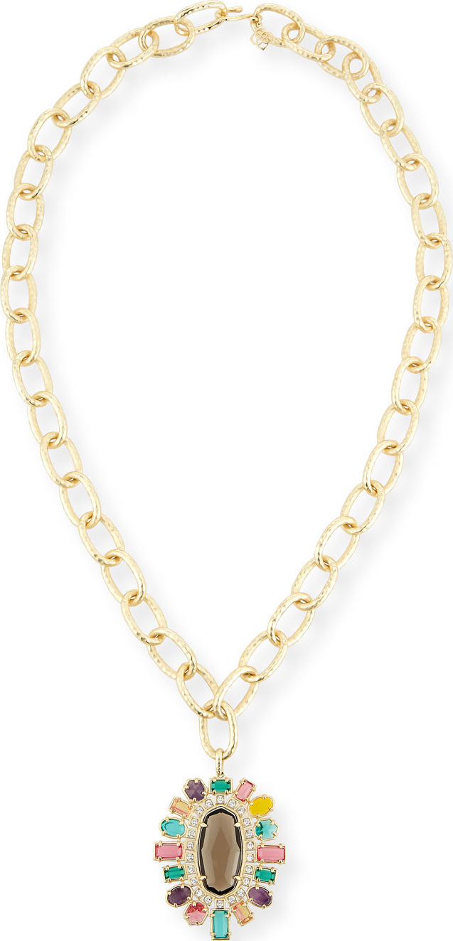 Kendra Scott Shanda Crystal Statement Necklace