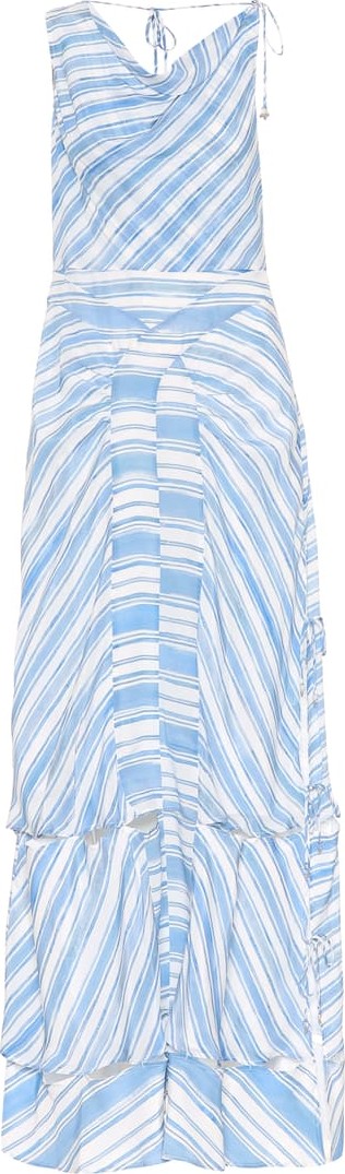 Altuzarra Gaeta striped silk dress