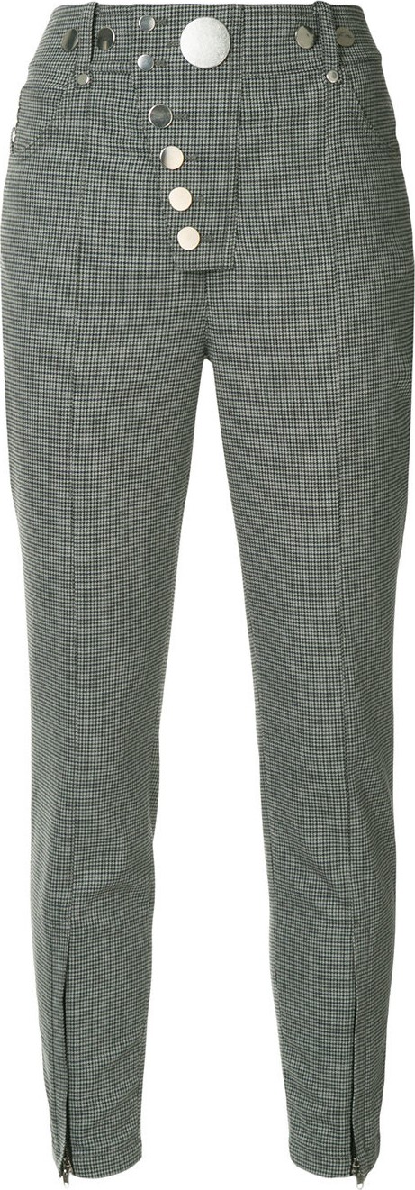 Alexander Wang slim houndstooth trousers