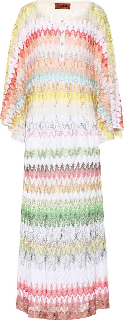 Missoni Striped knit maxi dress