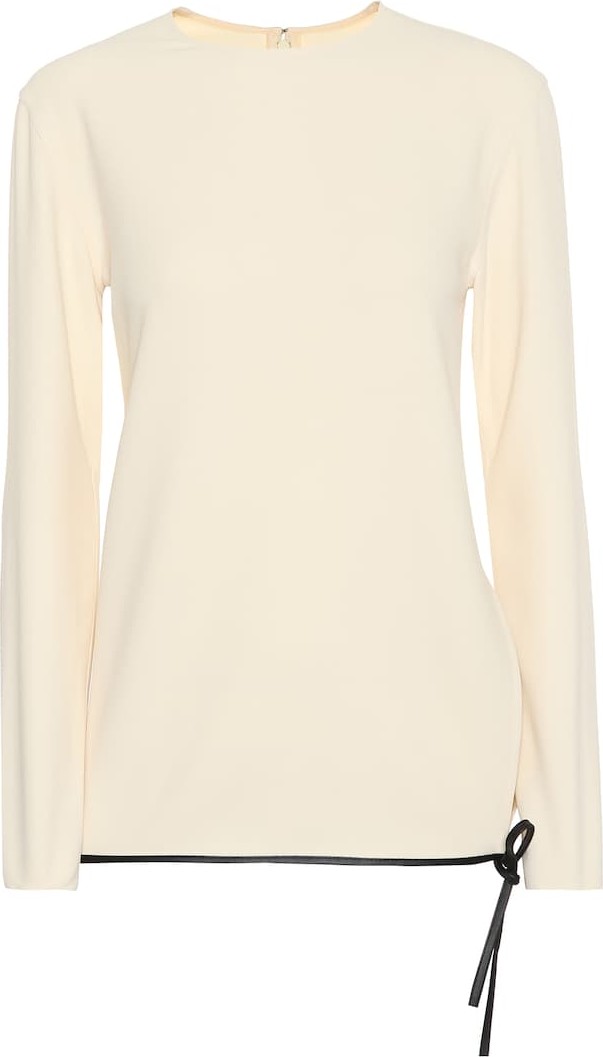 Victoria Beckham Crêpe top