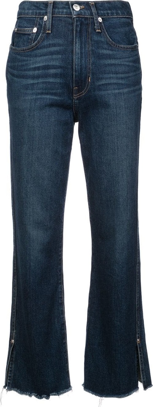Proenza Schouler PSWL high waisted cropped jeans