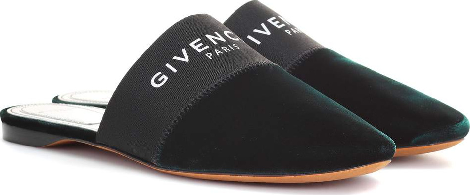 Givenchy Bedford velvet slippers