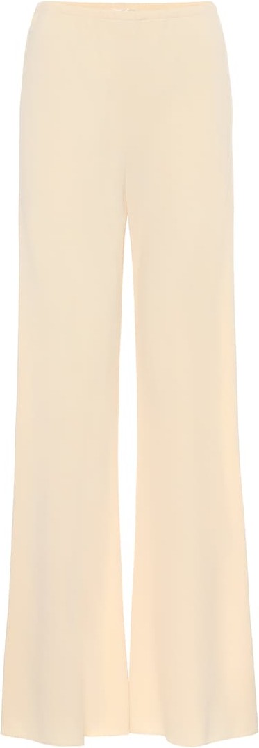THE ROW Gala crêpe wide-leg pants