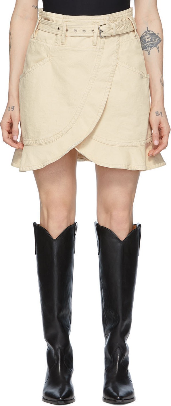 Isabel Marant Beige Roani Skirt