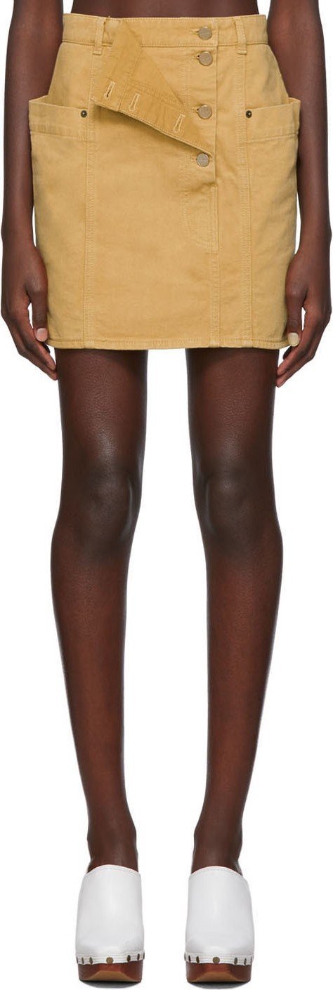 Jacquemus Brown 'La Jupe de Nîmes' Miniskirt