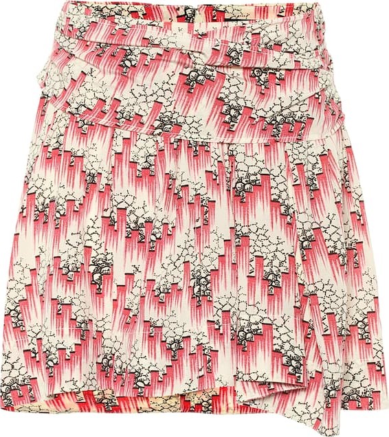 Isabel Marant Roxana stretch-silk miniskirt
