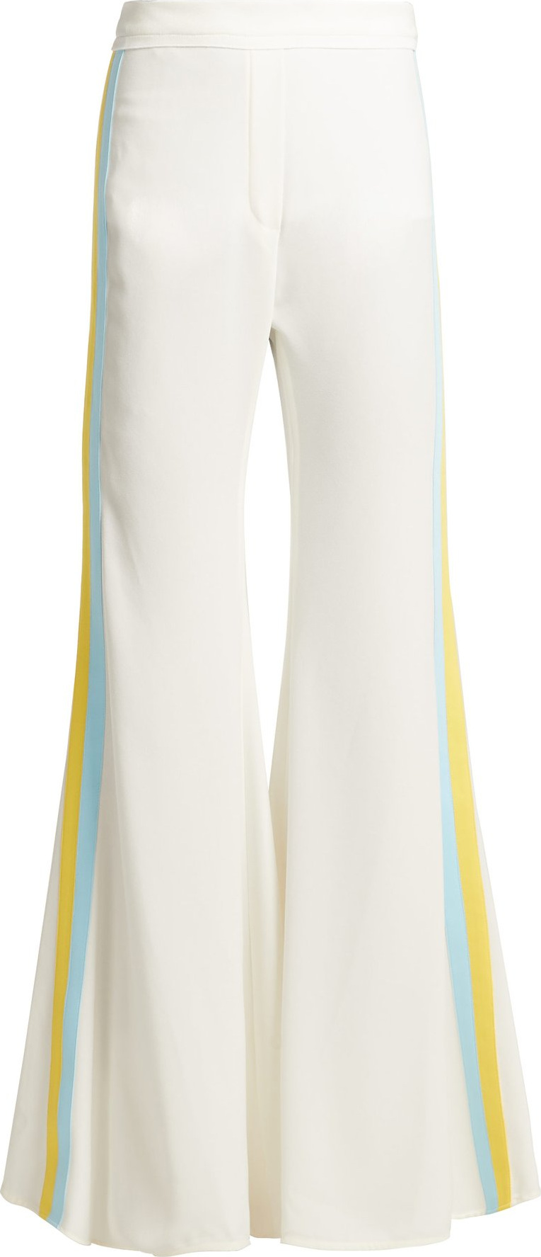 Ellery Love Affair striped crepe trousers