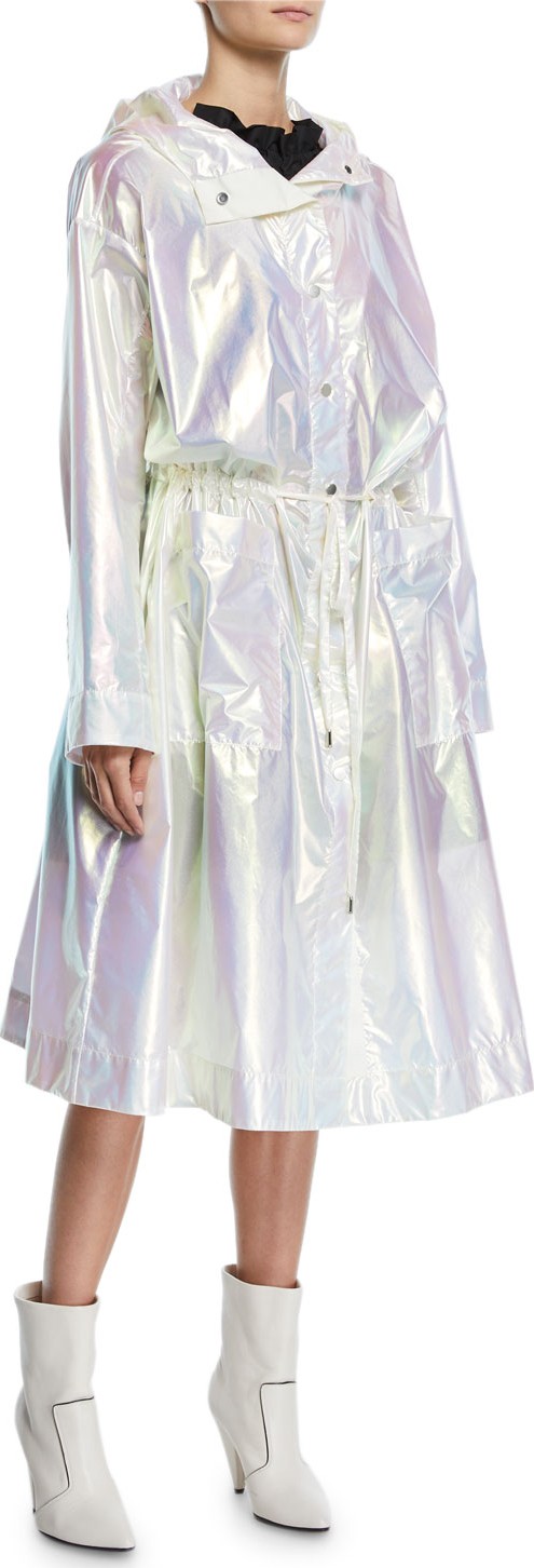 Paskal Reflective Transformer Long Raincoat