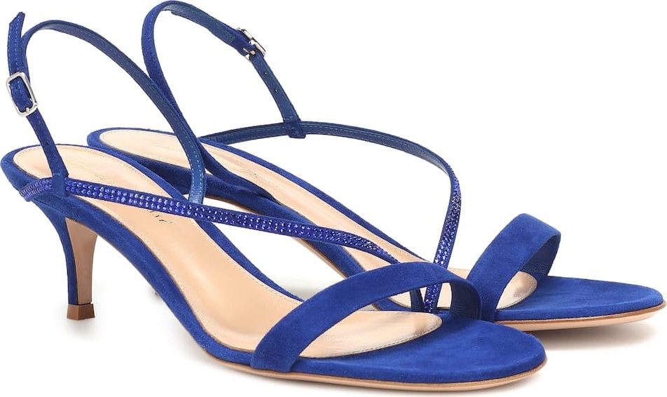 Gianvito Rossi Exclusive to Mytheresa – Manhattan 55 suede sandals