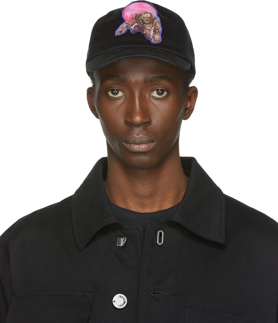 Acne Studios Black Monster in My Pocket Edition Camon Cap