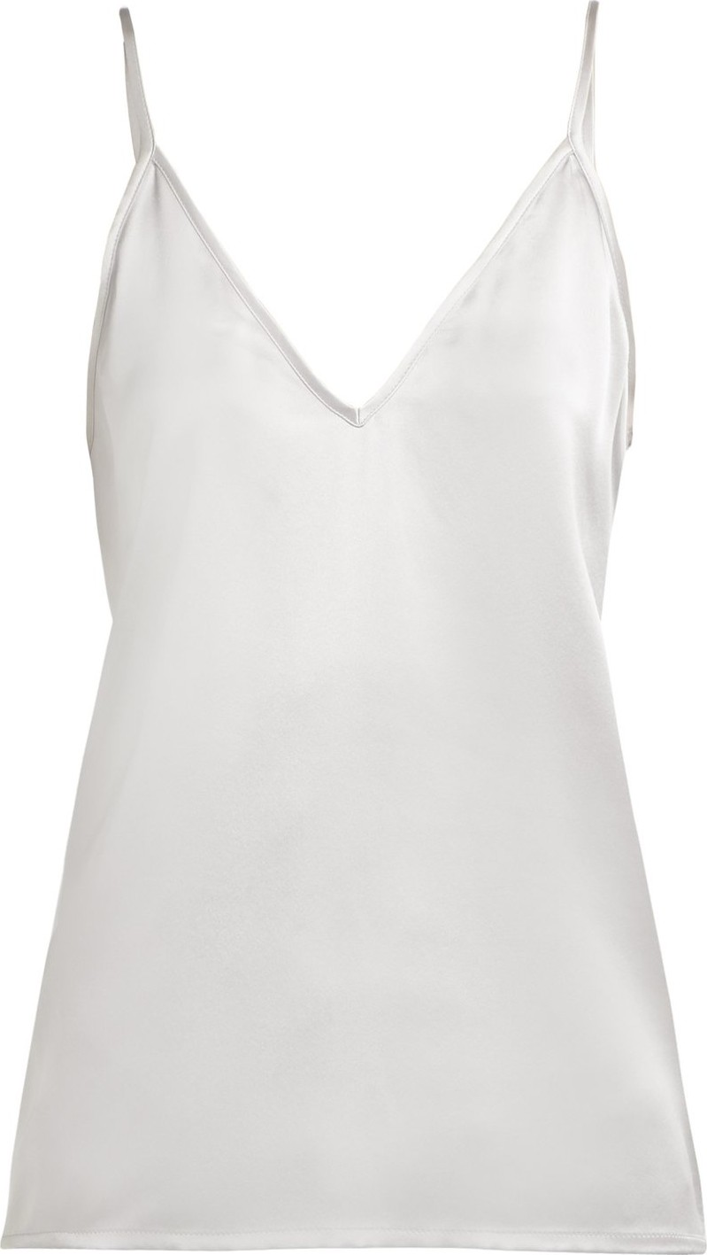 Raey V-neck silk cami top