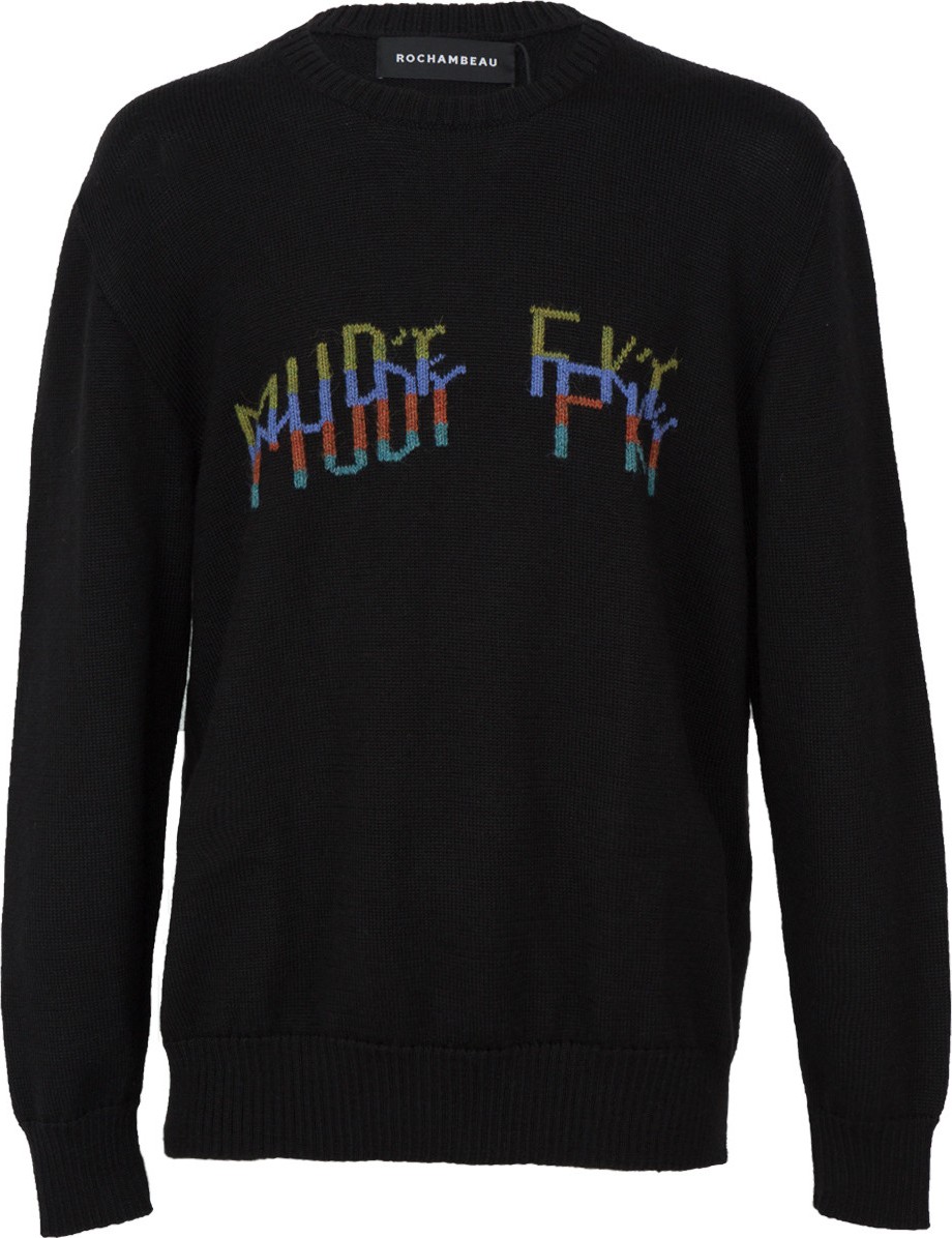 Rochambeau Mud'r Fk'r Crew neck sweater