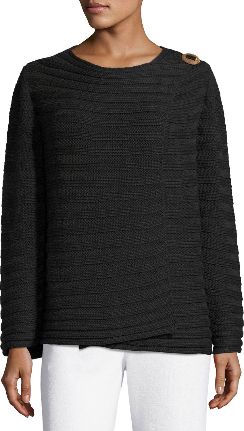 Pure Handknit Summer Crush Ribbed Cardigan