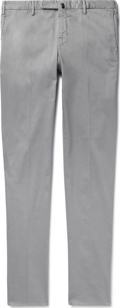 Incotex Slim-Fit Stretch-Cotton Twill Chinos