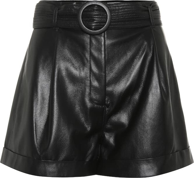Nanushka Exclusive to Mytheresa – Joyce faux leather shorts