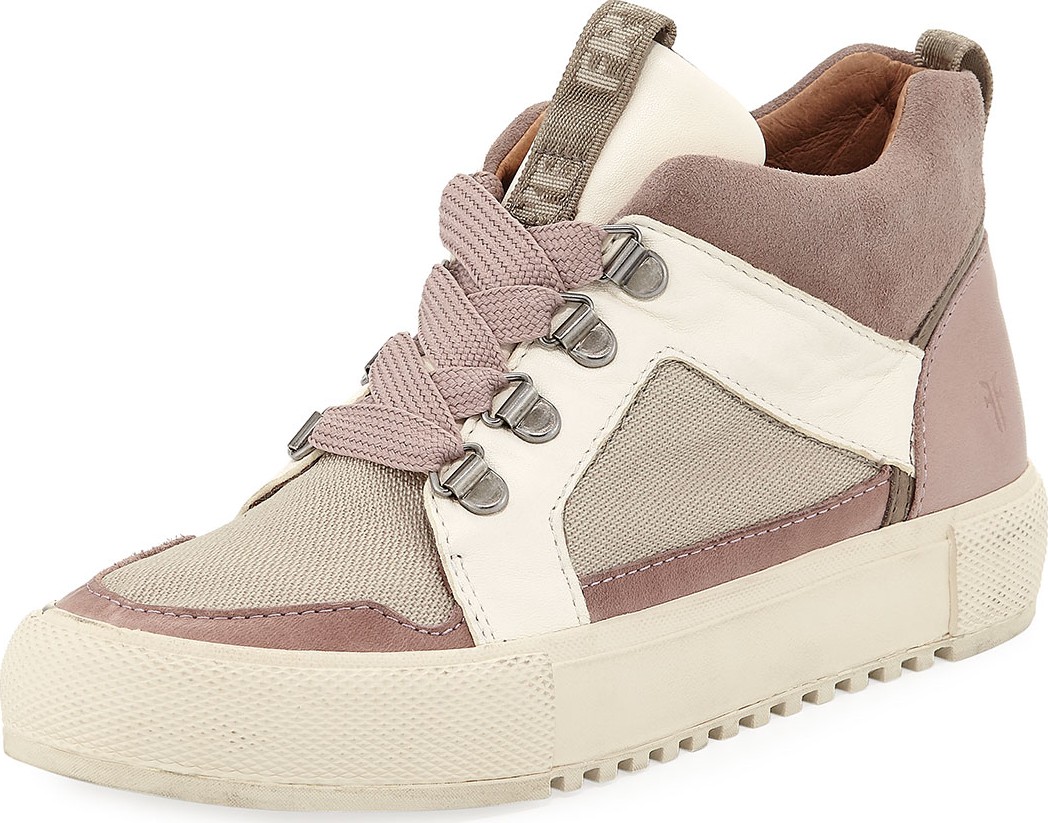 Frye Gia Lug Suede Trail Sneakers