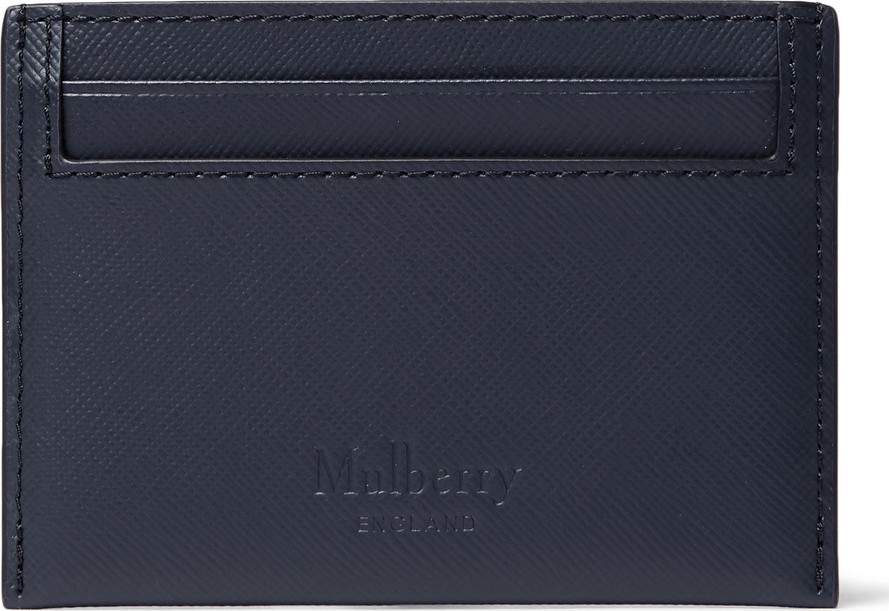 Mulberry Cross-Grain Leather Cardholder